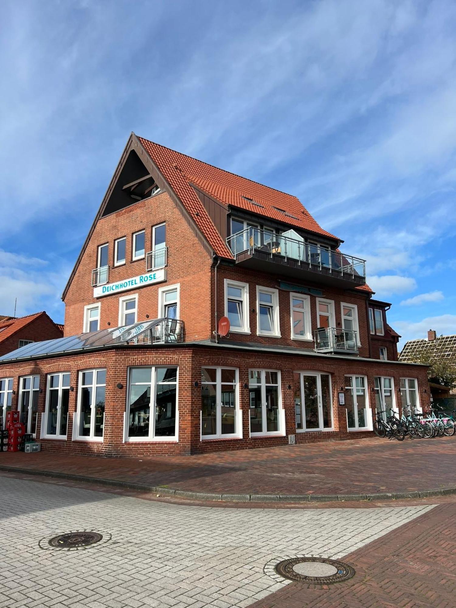 Deichhotel Rose Juist Buitenkant foto